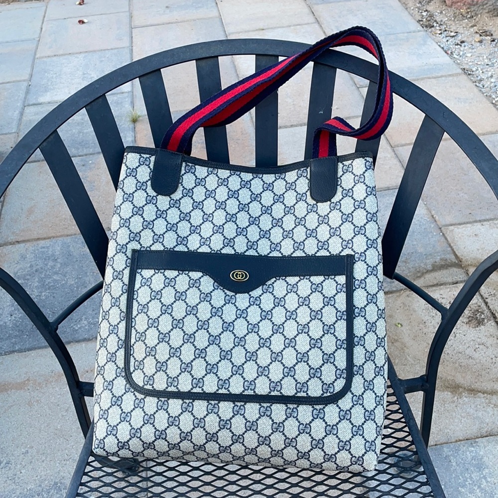 Gucci vintage tote bag